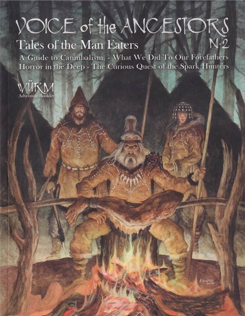 Wurm - Voice of Ancestors Volume 2 - Tales of the Man Eaters - Adventure Booklet (B - Grade) (Genbrug)